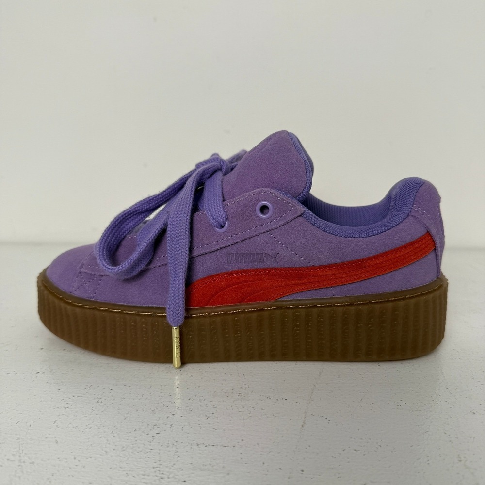 Puma x Fenty Rihanna Suede Creeper Phatty Lavender Red Gum 397587-03 Womens 6